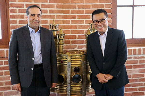 Indonesia’s TVRI CEO Helmy Yahya visits Tehran