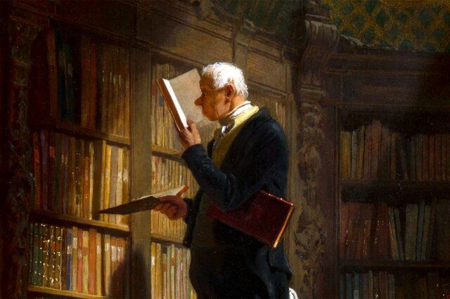 ببینید: نقاشیهای زیبایی که با موضوع کتاب و کتابخوانی خلق شدند
